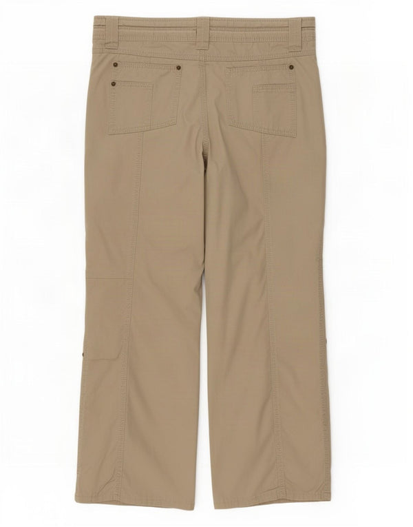 Marks & Spencer Lige fritidsbukser til kvinder UK 14 Large W34 L27 Beige