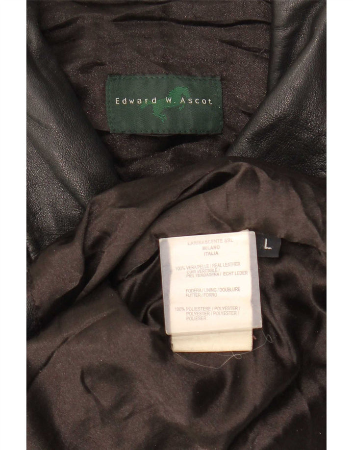 Vintage herre læderjakke UK 40 Large Black