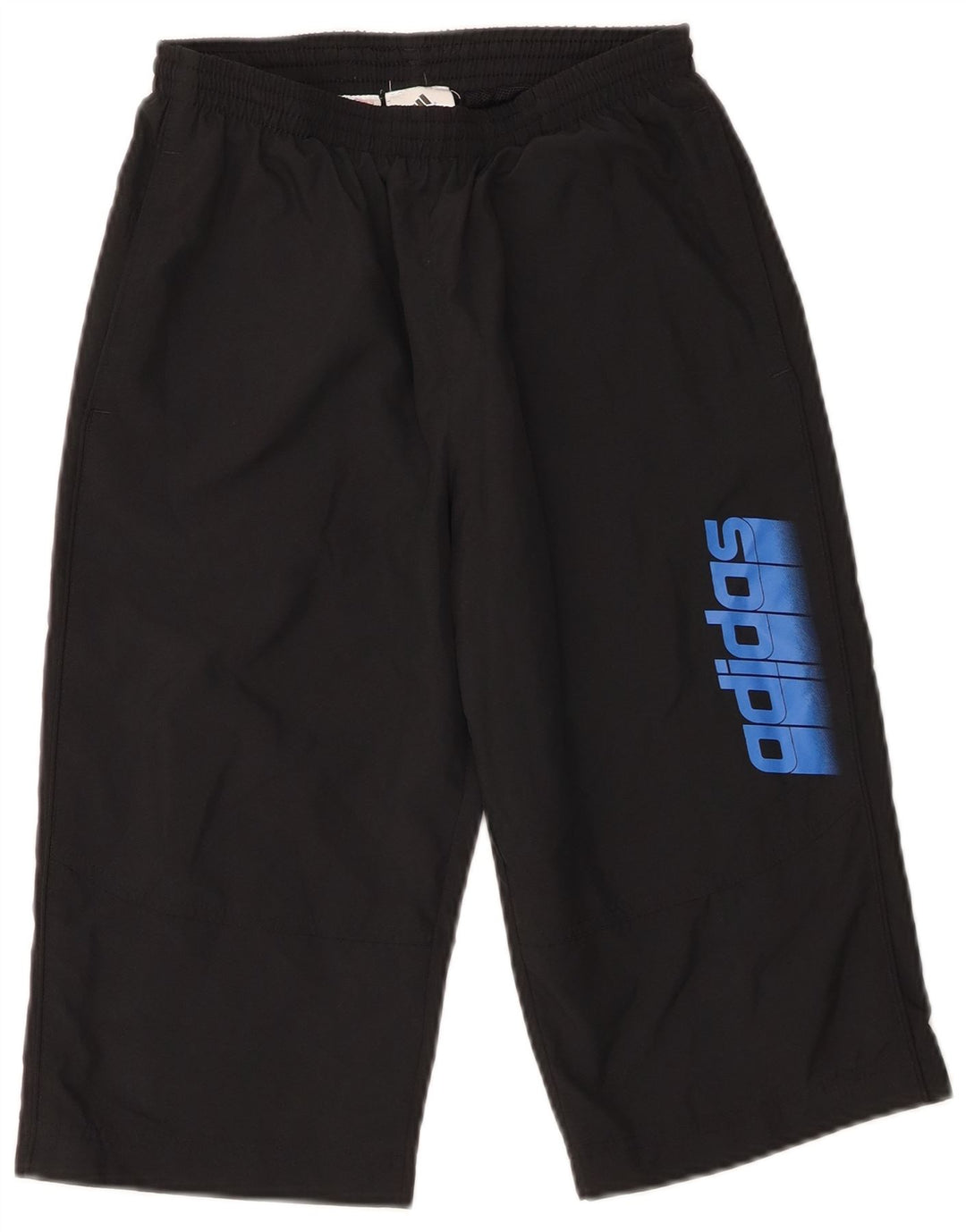 Adidas drenge grafiske sportsshorts 11-12 år sort polyester