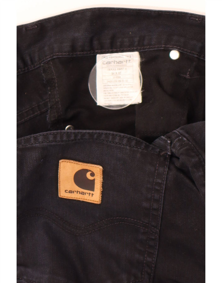 Carhartt Herre Slim Jeans W34 L32 Marineblå Bomuld