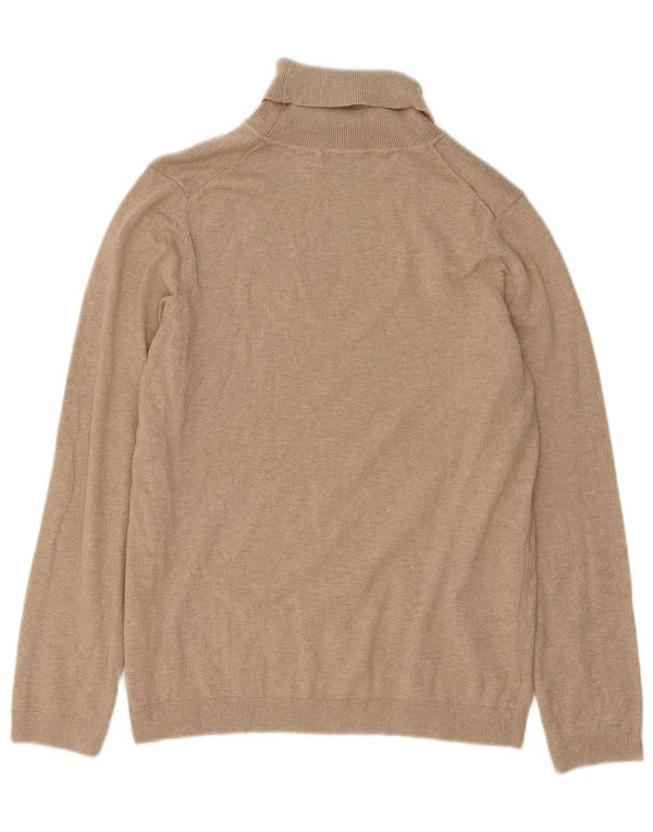 Zara Boys Rullehalstrøje 13-14 år Beige Bomuld Klassisk
