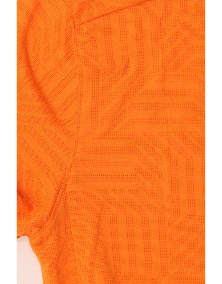 Under Armour Herre T-Shirt Top Lille Orange Geometrisk Polyester