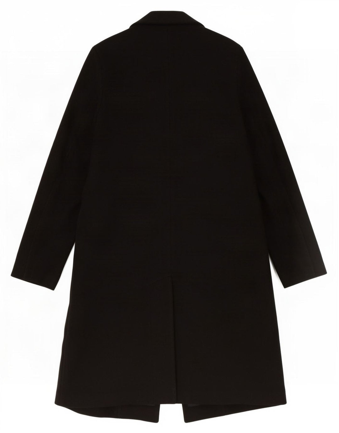Zara Dame Overfrakke UK 10 Lille Sort Polyester