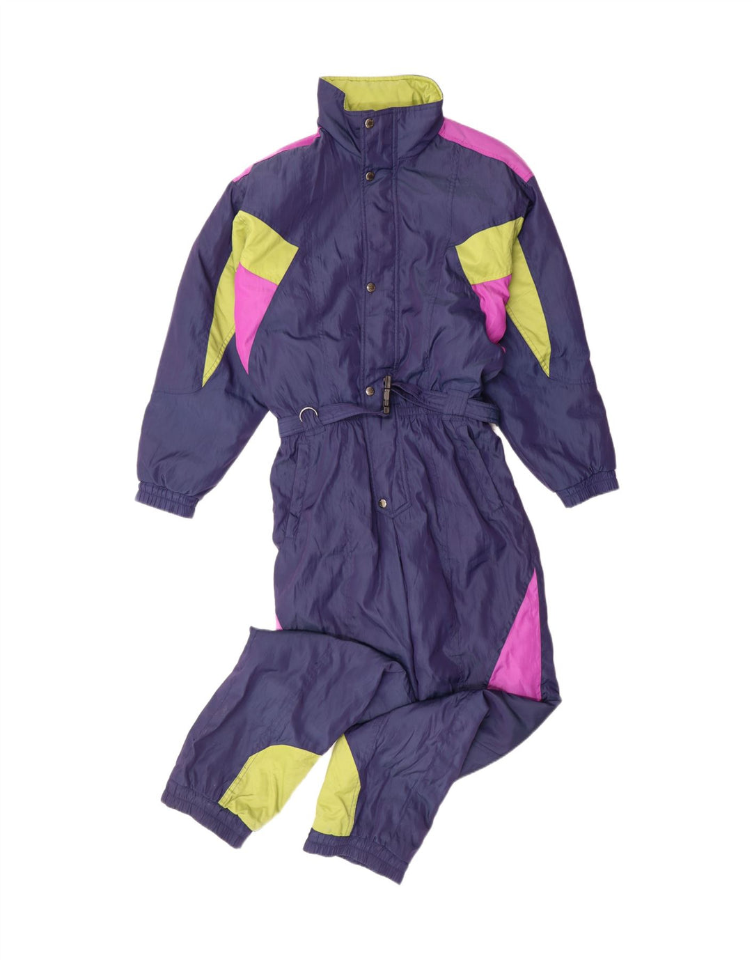 ETIREL Skijumpsuit med hætte til mænd Medium W32 L30 Marineblå polyester