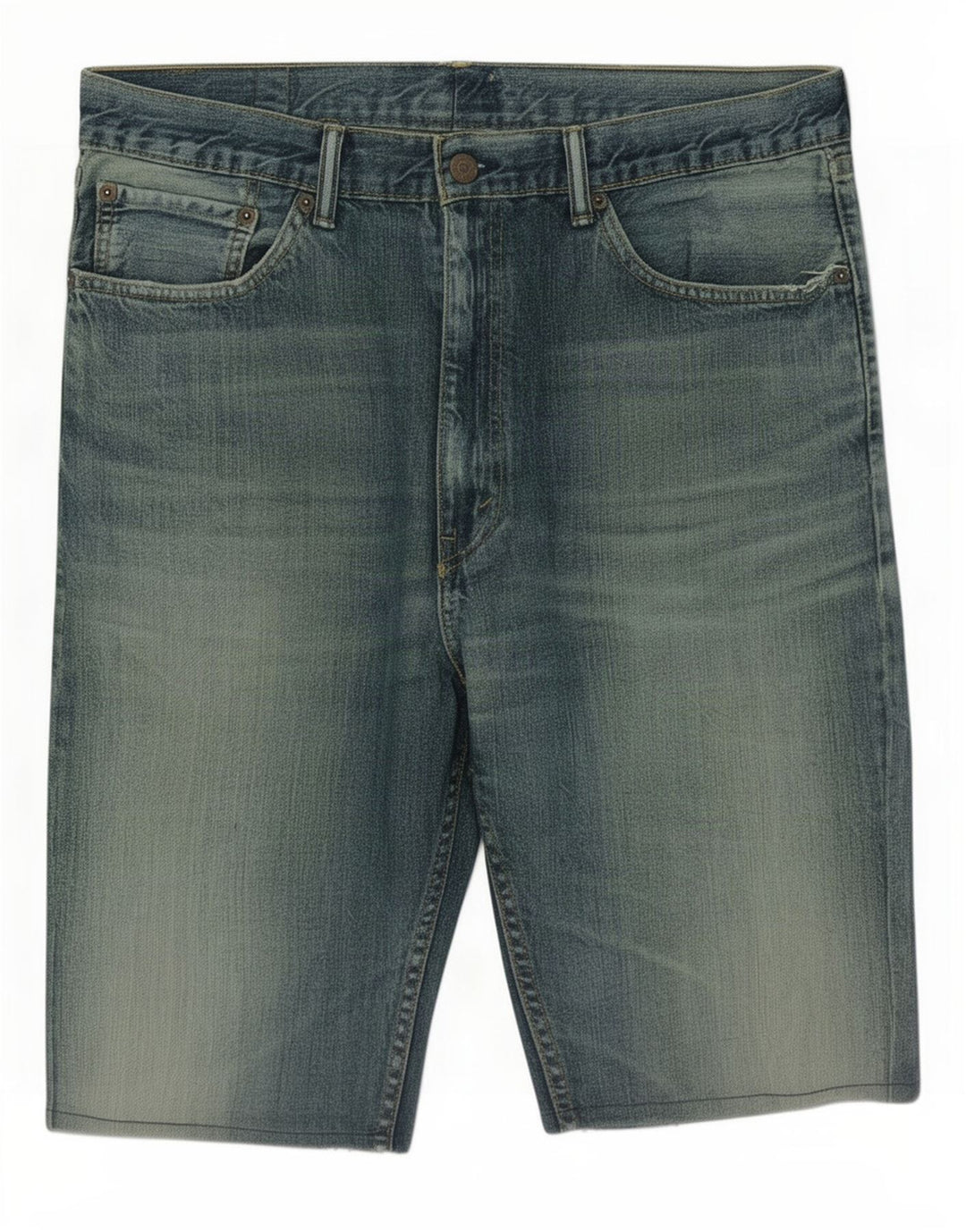 Levi's Herre 505 denimshorts store W36 blå bomuld