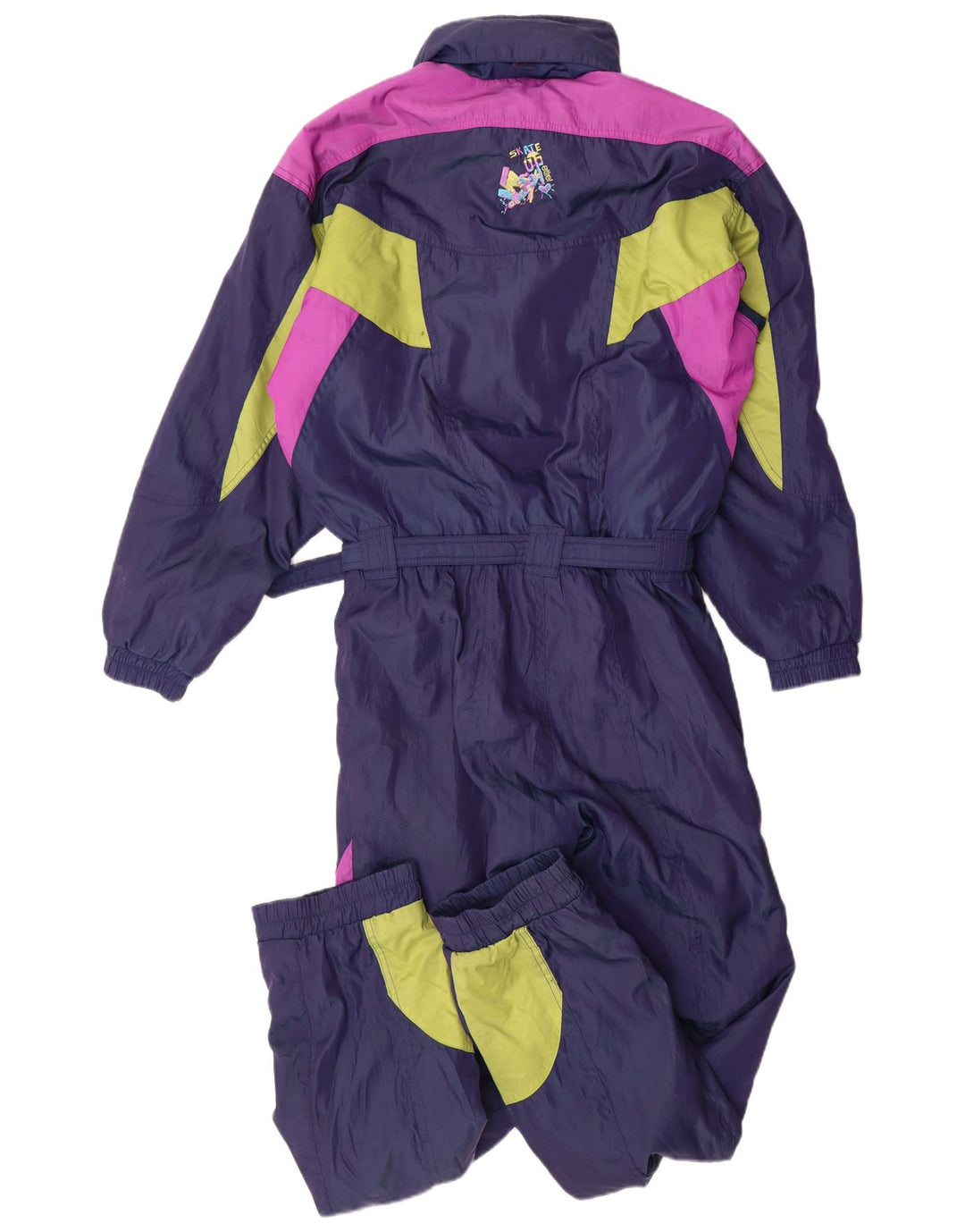 ETIREL Skijumpsuit med hætte til mænd Medium W32 L30 Marineblå polyester