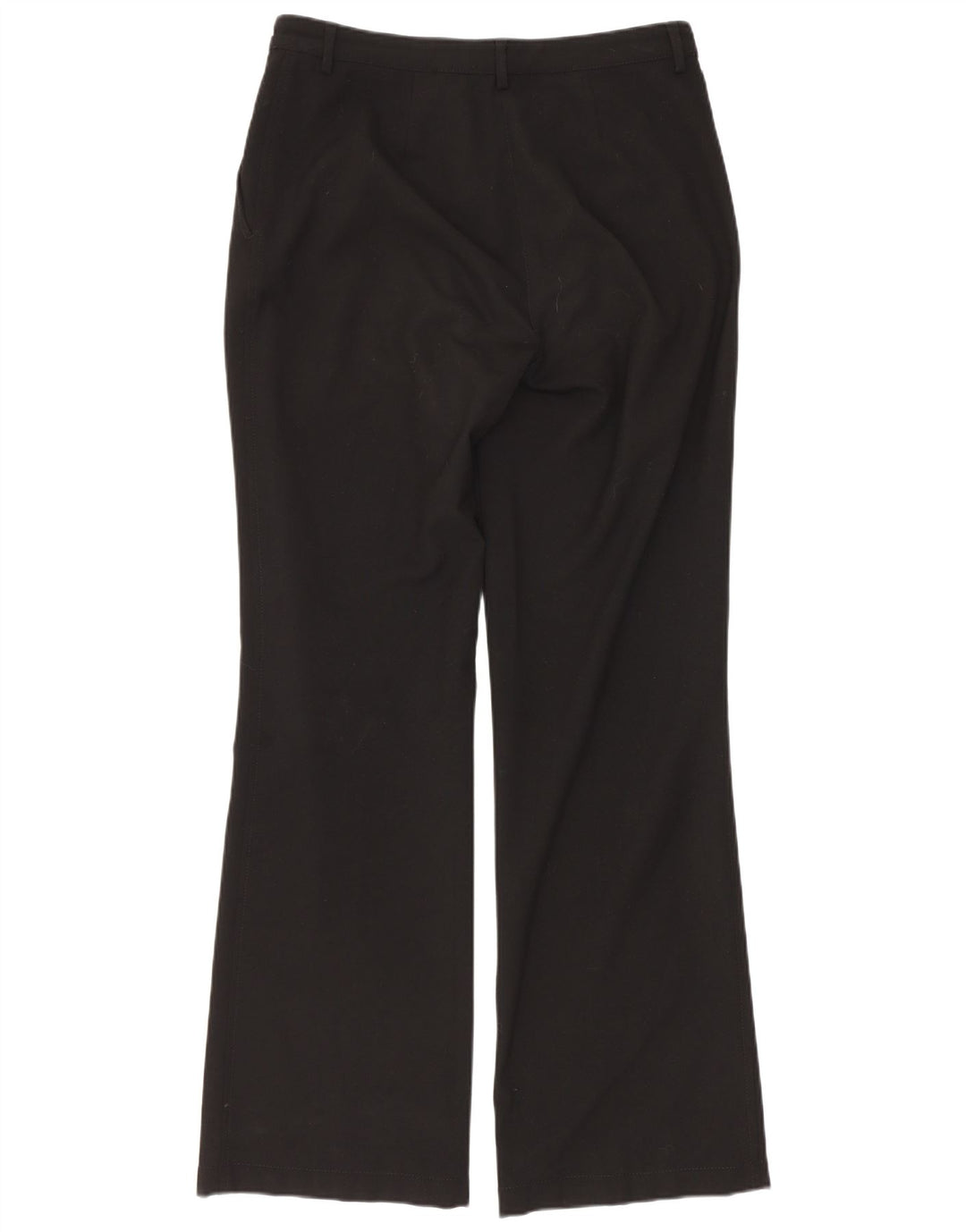 Armani Dame Bootcut Casual Bukser UK 12 Medium W28 L30 Sort Polyester