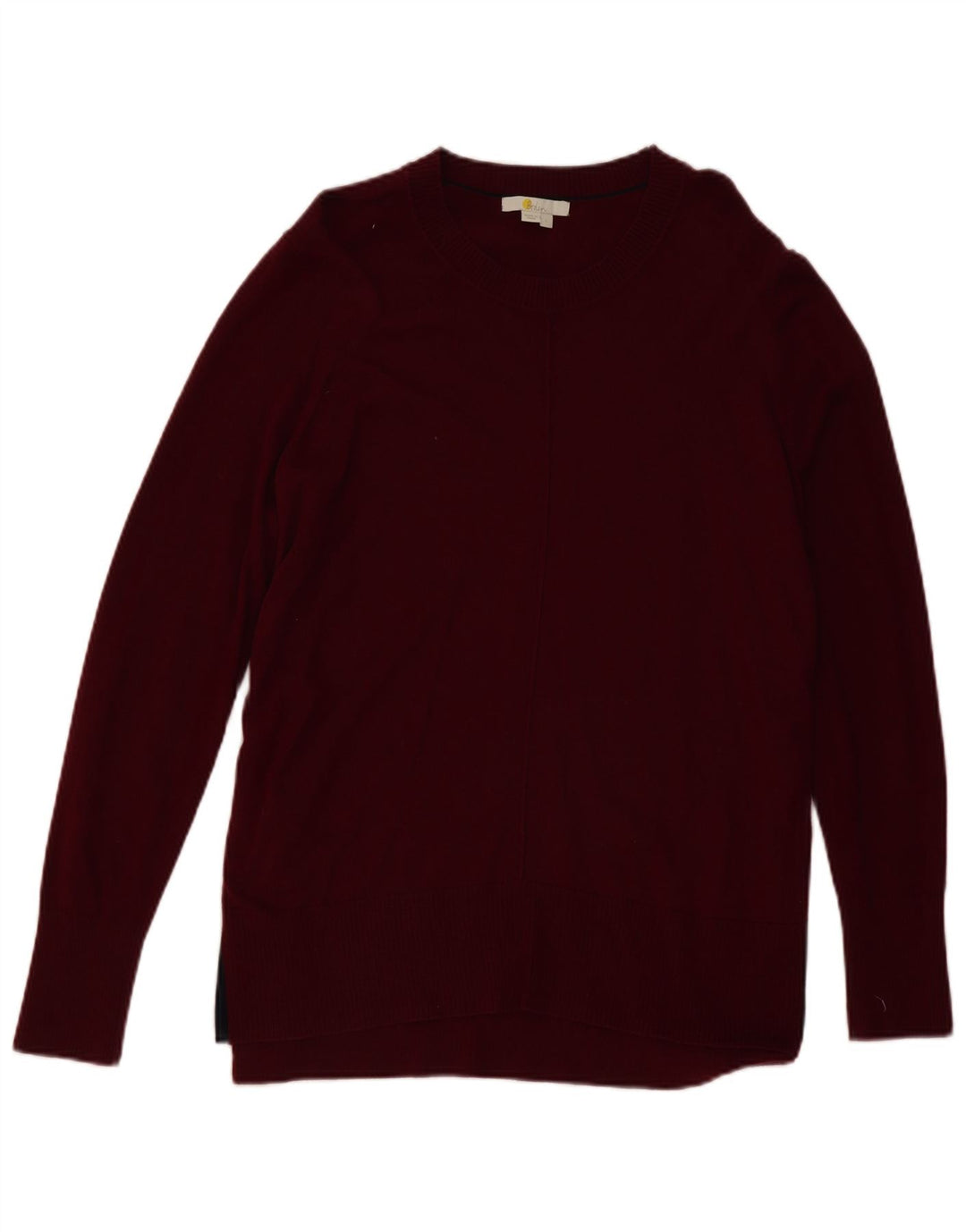 Boden Herre Boat Neck Jumper Sweater Large Burgundy Wool
