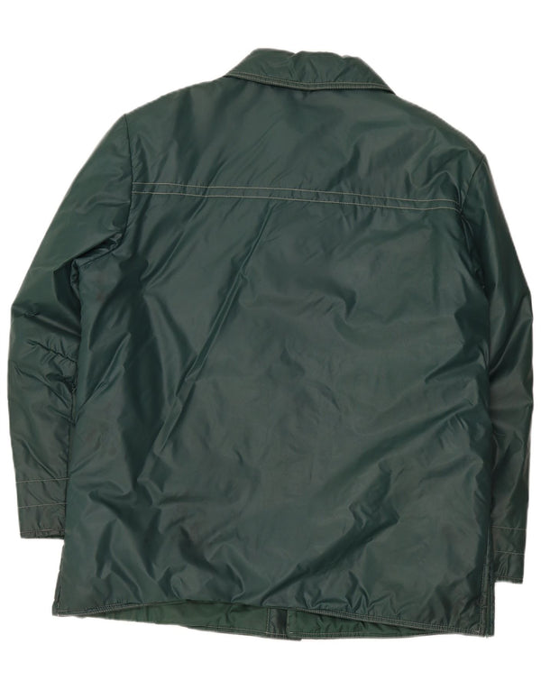 Herre Utility Jacket UK 40 Large Green Nylon