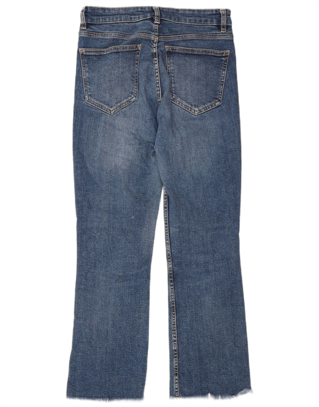 Zara Dame Bootcut Jeans EU 38 Small W28 L26 Blå