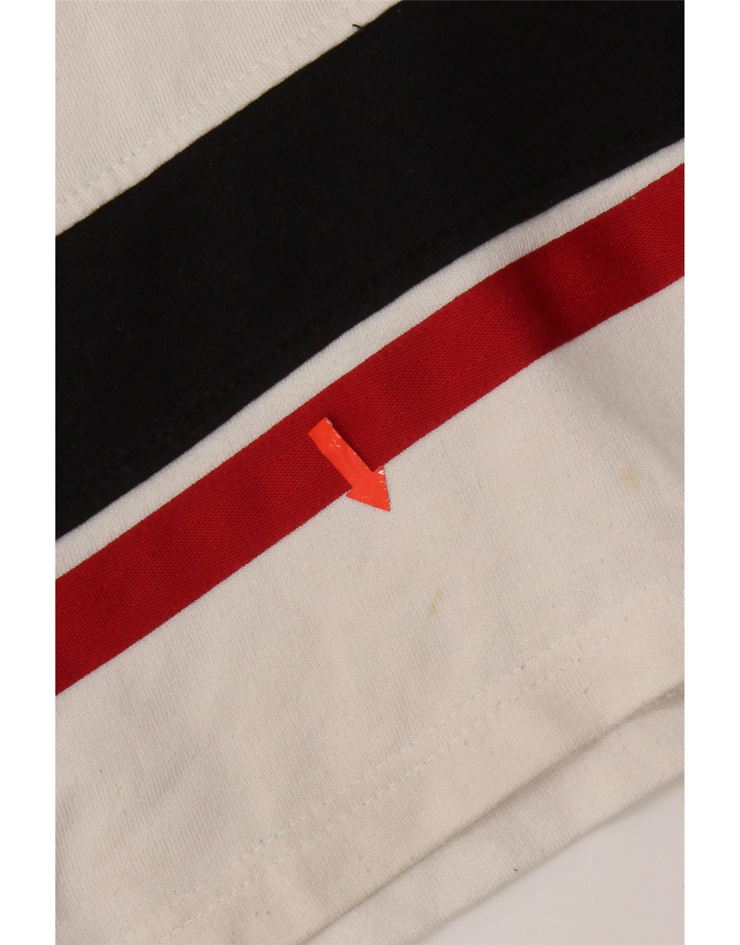 Champion Herre grafisk lynlås-sweatshirt Jumper Medium White Colourblock