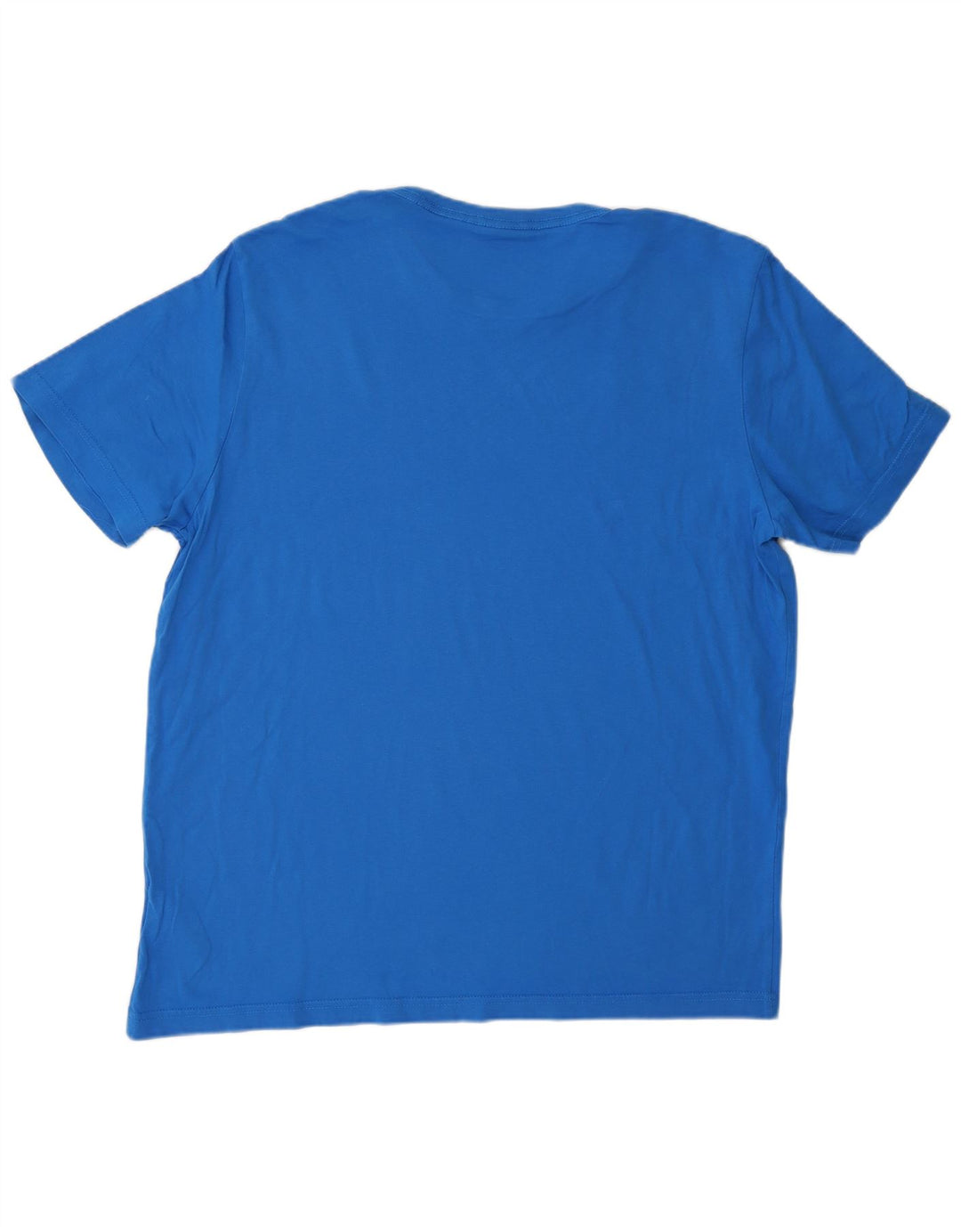 PUMA Herre T-Shirt Top XL Blå Bomuld