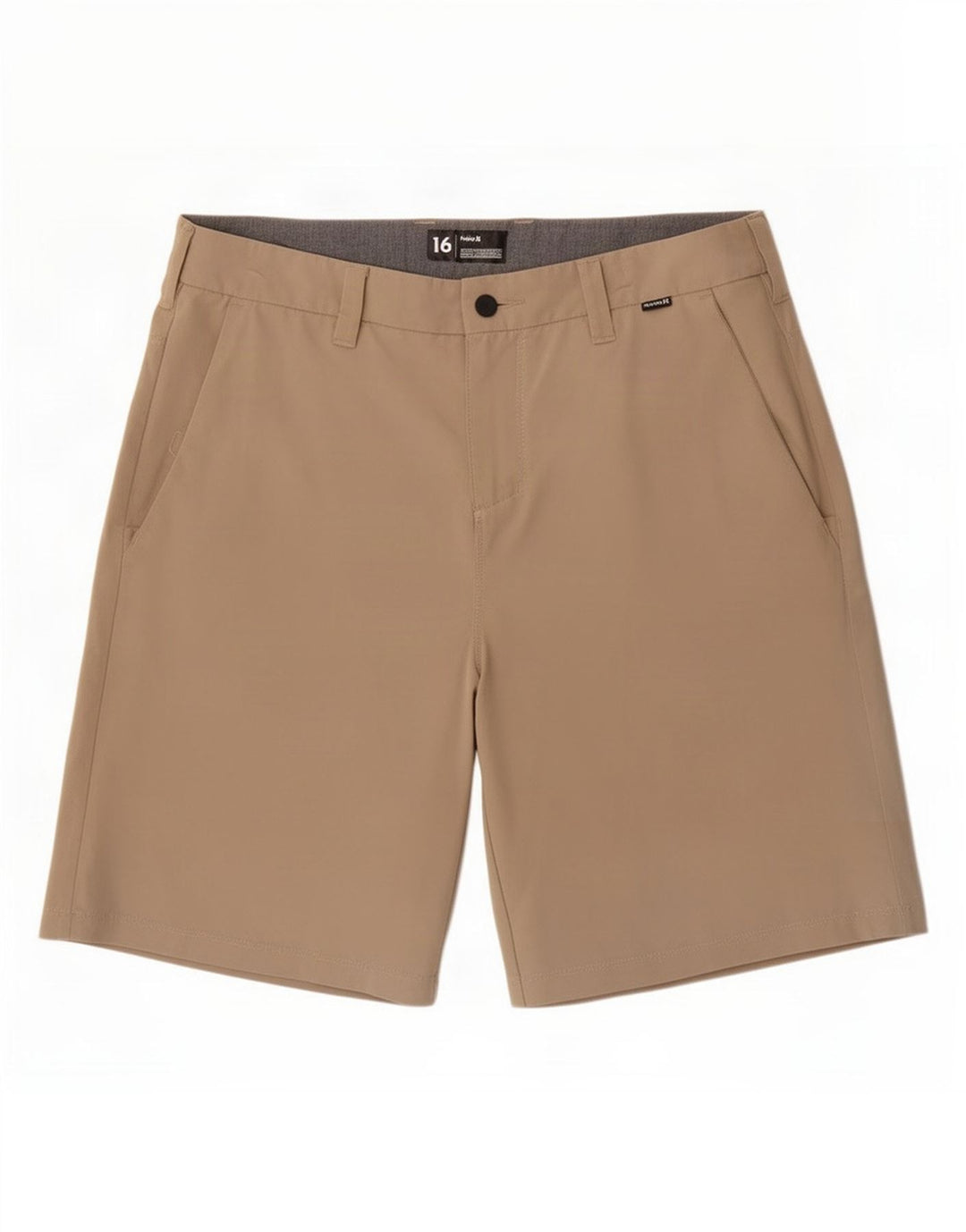 Hurley Boys Chino Shorts 15-16 år W33 Khaki Polyester