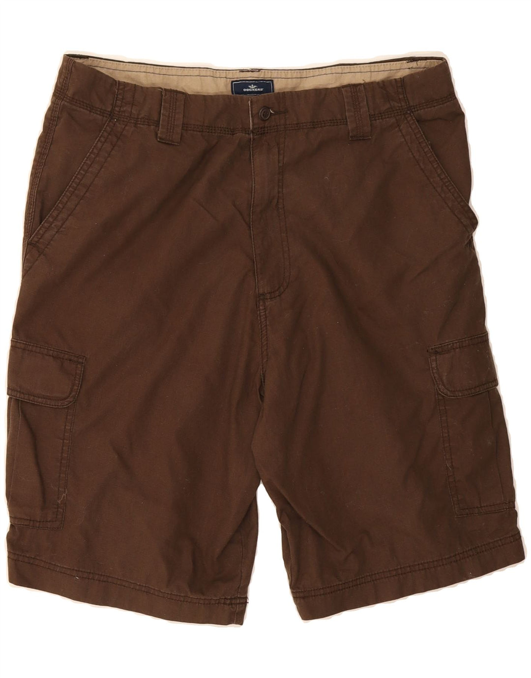 DOCKERS Mens Cargo Shorts W36 Large Brown Cotton Vintage Dockers and Second-Hand Dockers from Messina Hembry 