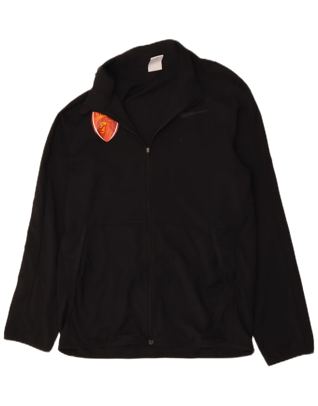 Nike Herre Dri Fit Grafisk træningsdragt Topjakke Lille sort polyester