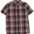 Mountain Warehouse Herre kortærmet skjorte stor marineblå plaid