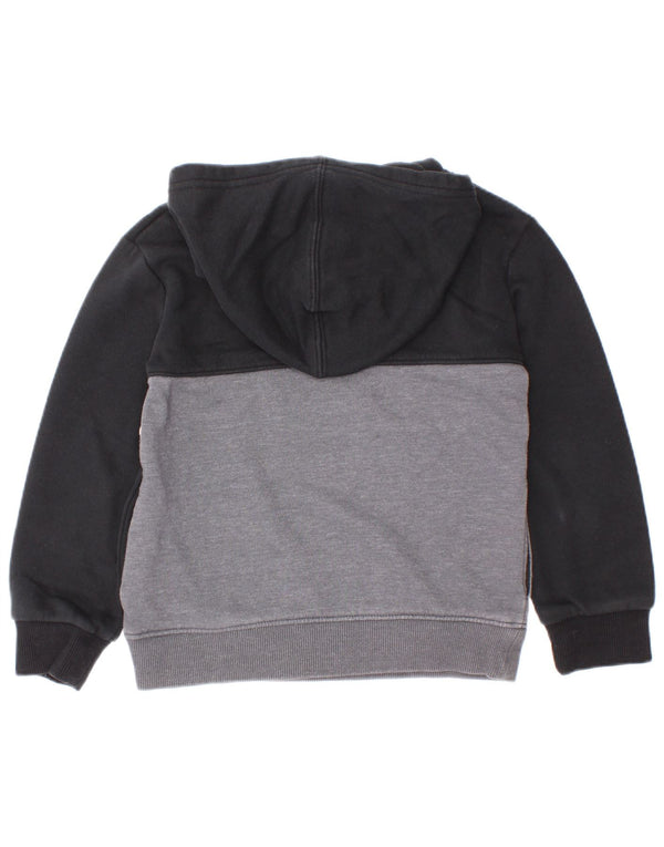 Under Armour Boys grafisk hættetrøje 4-5 år Sort Colourblock Bomuld