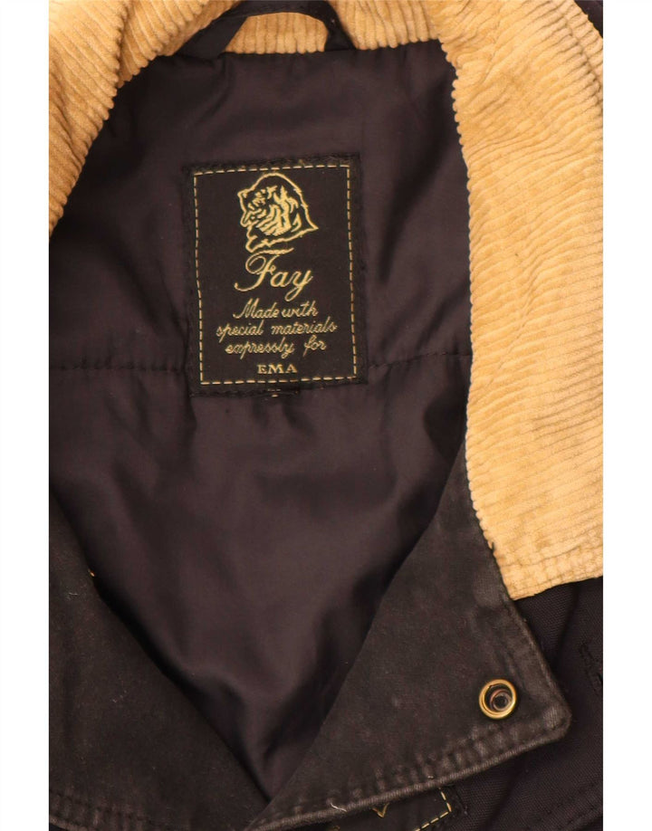 Fay Herre polstret jakke UK 42 XL Sort