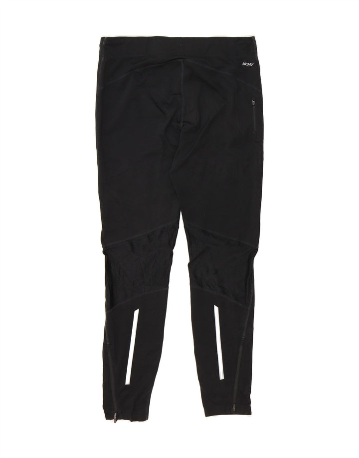 NEW BALANCE Womens Tracksuit Trousers UK 14 Large  Black Vintage New Balance and Second-Hand New Balance from Messina Hembry 