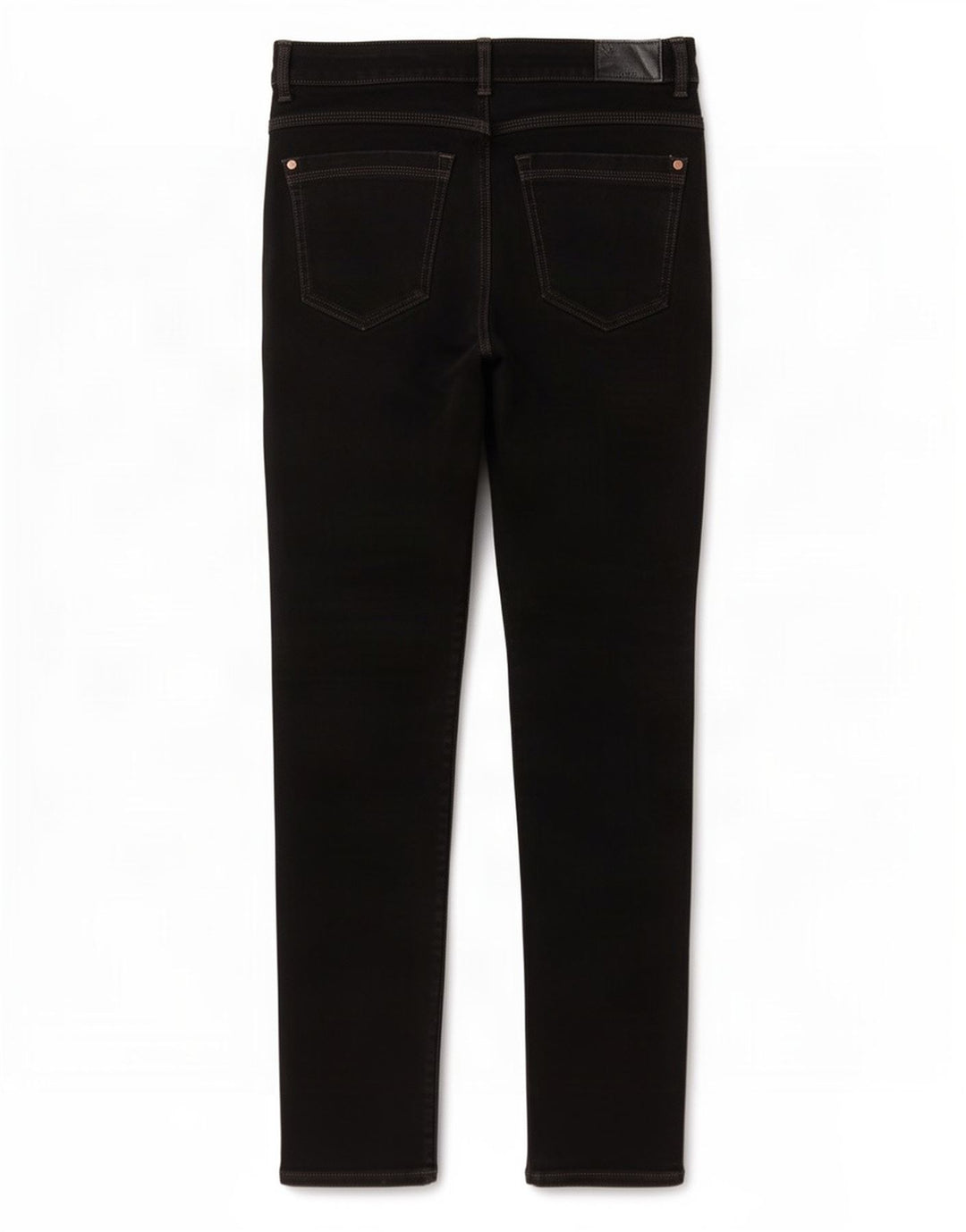Marks & Spencer Womens Magic Slim Jeans UK 12 Medium W28 L28 Black Bomuld