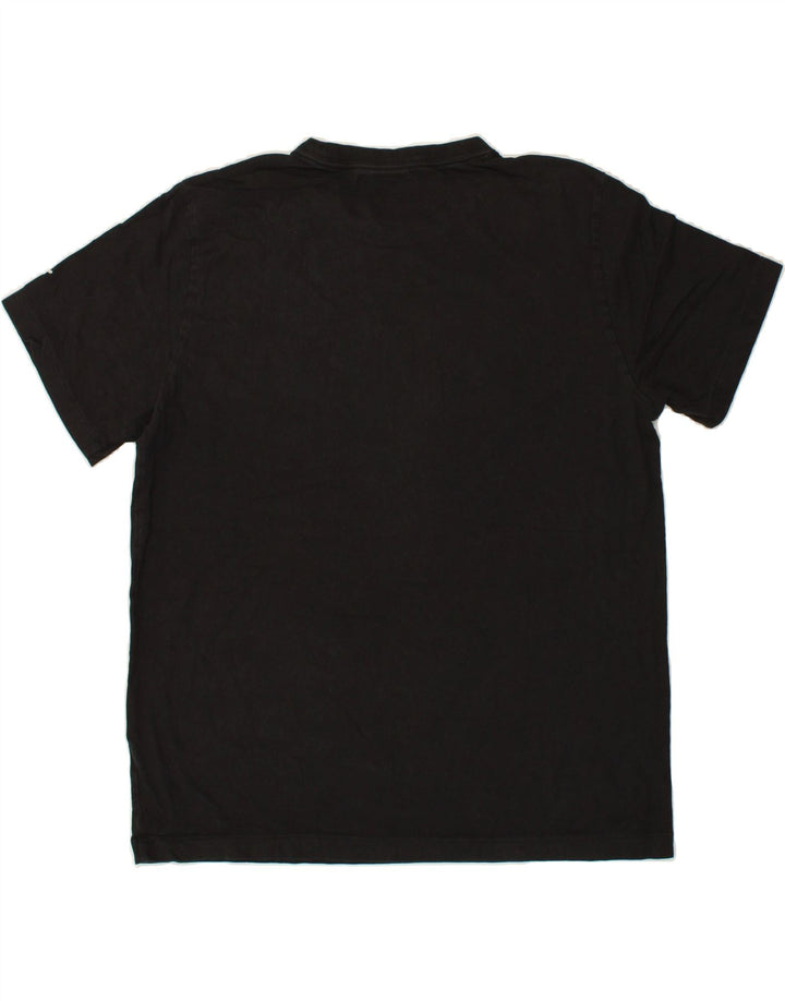 PUMA Mens Graphic T-Shirt Top Large Black Vintage Puma and Second-Hand Puma from Messina Hembry 