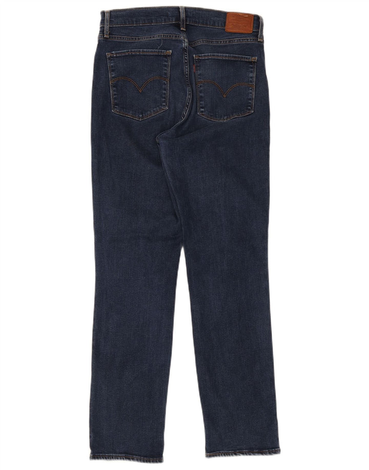 Levi's Womens 724 Højtaljede lige jeans W30 L30 Blå