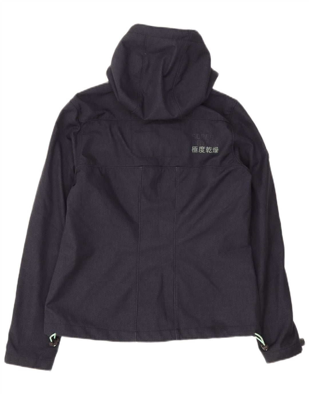 Superdry Windtrekker vindjakke med hætte til mænd UK 38 Medium Navy Blue