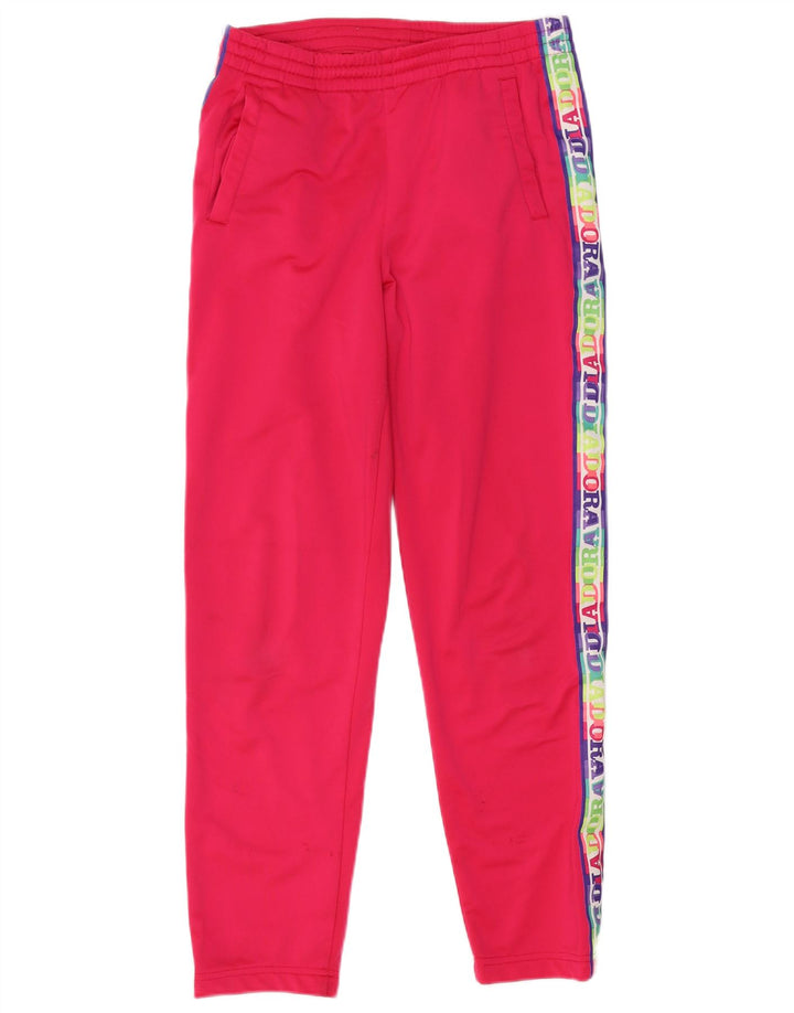 Diadora Womens Grafisk træningsdragt Bukser UK 14 Large Pink Polyester