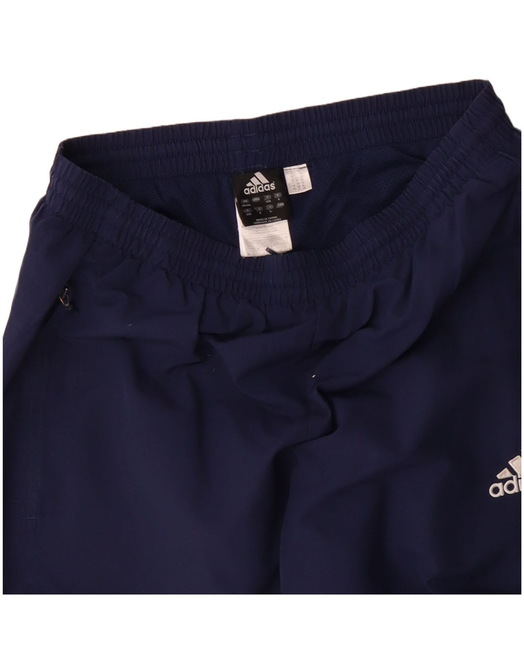 ADIDAS Træningsdragtsbukser til mænd UK 38/40 Medium Navy Blue Polyester