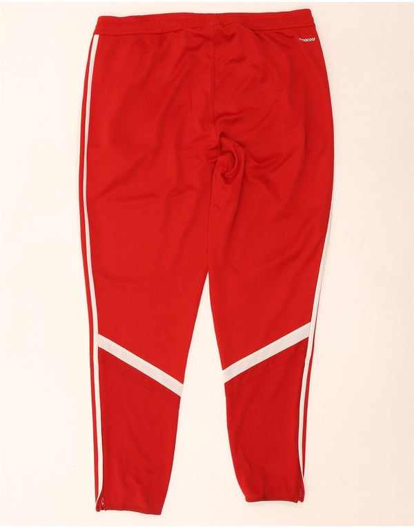 Adidas Herre Climacool Træningsdragt Bukser XL Rød Colourblock Polyester