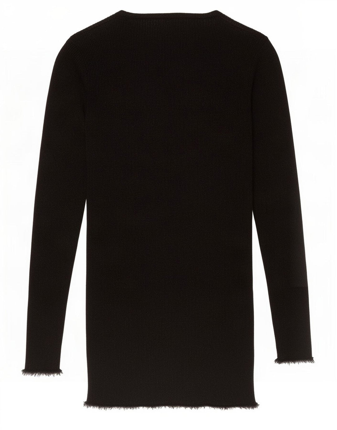 Zara Dame Top Langærmet UK 12 Medium Sort Flecked