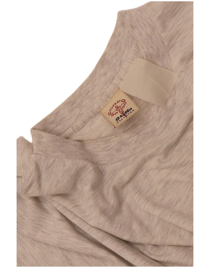 Lotto Herre grafisk T-shirt Top Medium Grå Flecked