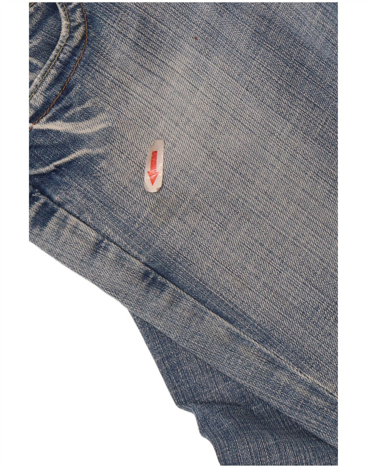 Levi's Dame 571 Slim Jeans med lav talje W26 L34 Blå