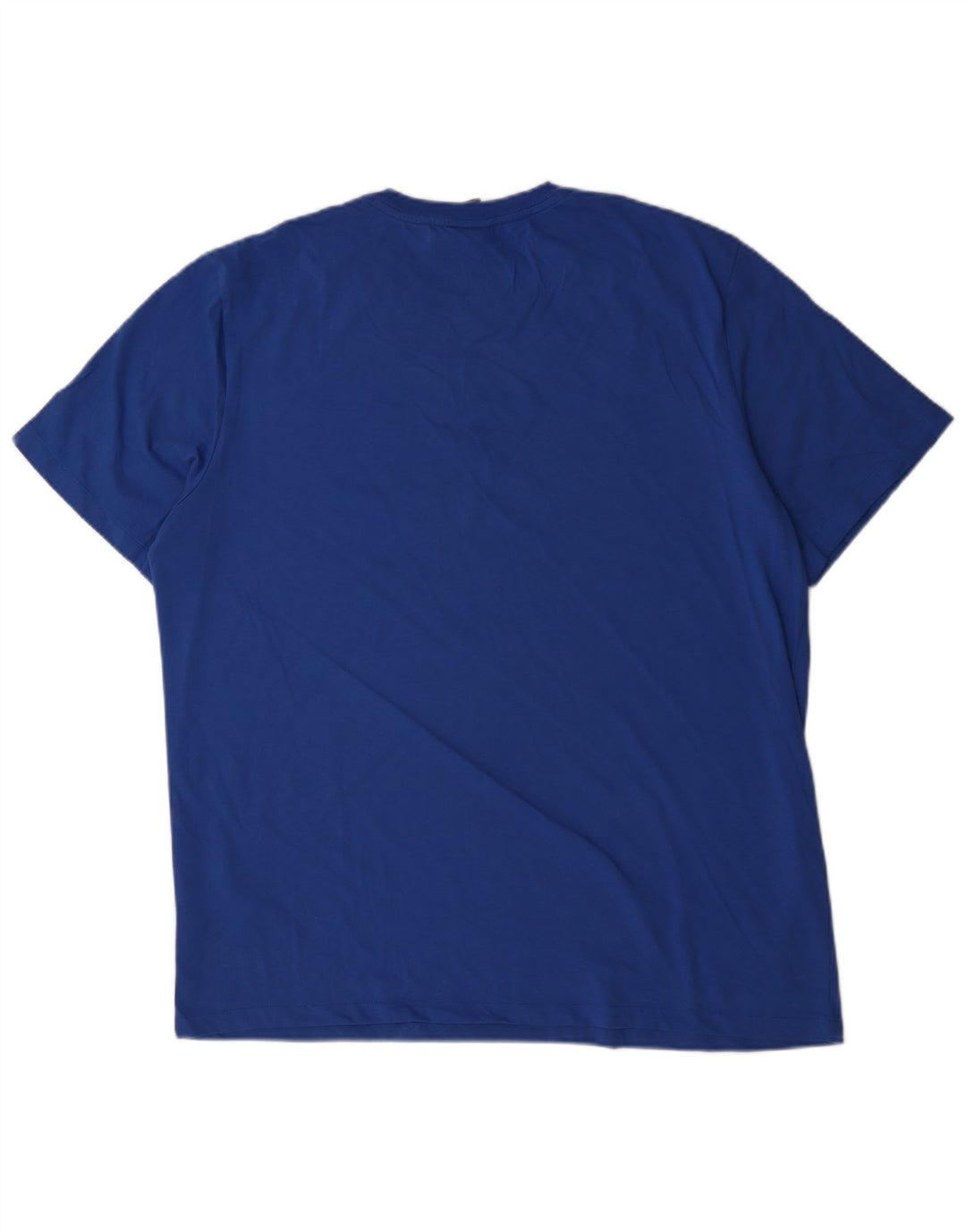 Nike herre Dri Fit T-shirt top 2XL blå bomuld