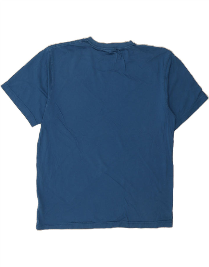 L.L.BEAN Mens T-Shirt Top Medium Blue Cotton Vintage L.L.Bean and Second-Hand L.L.Bean from Messina Hembry 