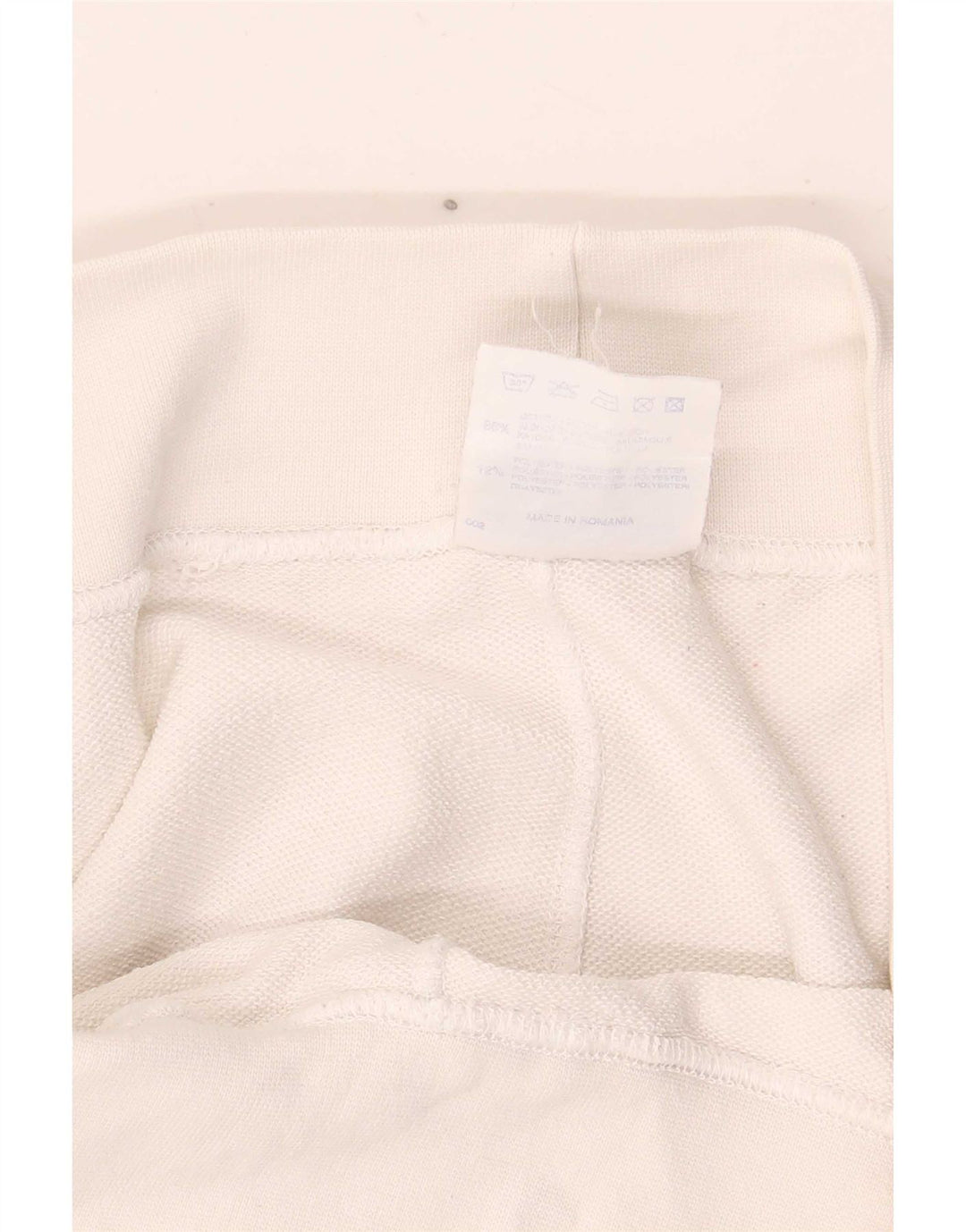 Champion Womens træningsdragt Bukser UK 14 Medium White Bomuld