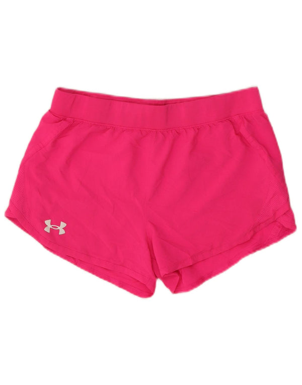 UNDER ARMOUR Sportsshorts til piger 11-12 år Large Pink Polyester