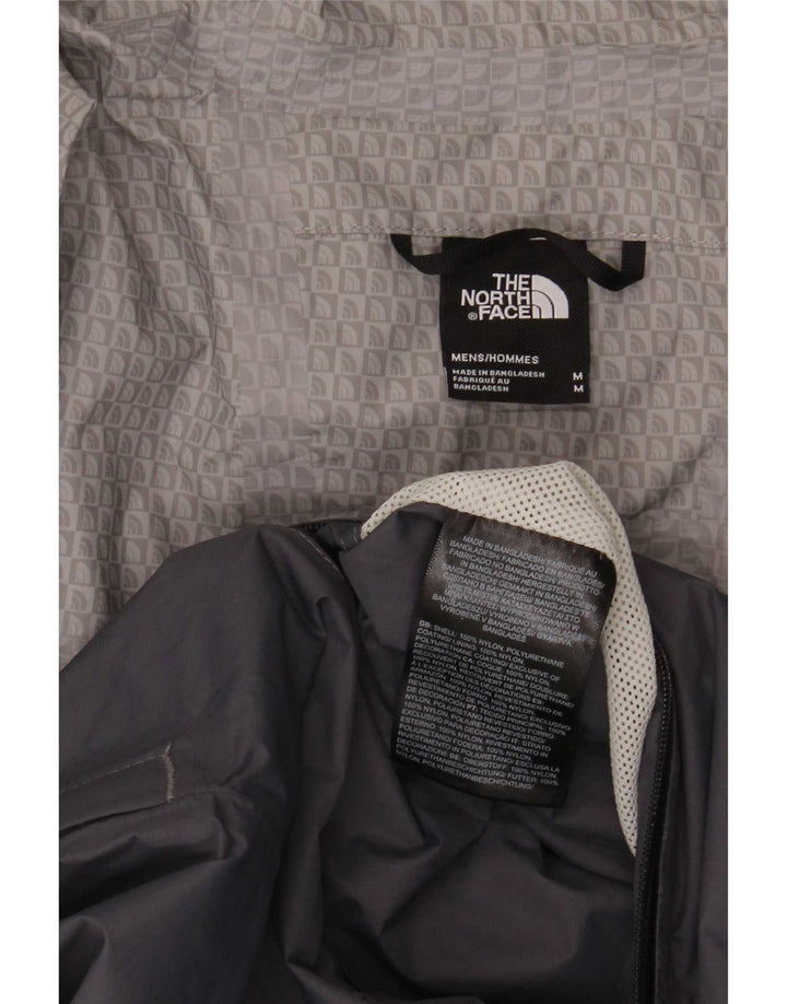 The North Face Regnjakke med hætte til mænd UK 38 Medium Grå Nylon