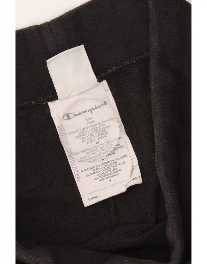 Champion Herre grafiske sportsshorts Små sorte bomuld