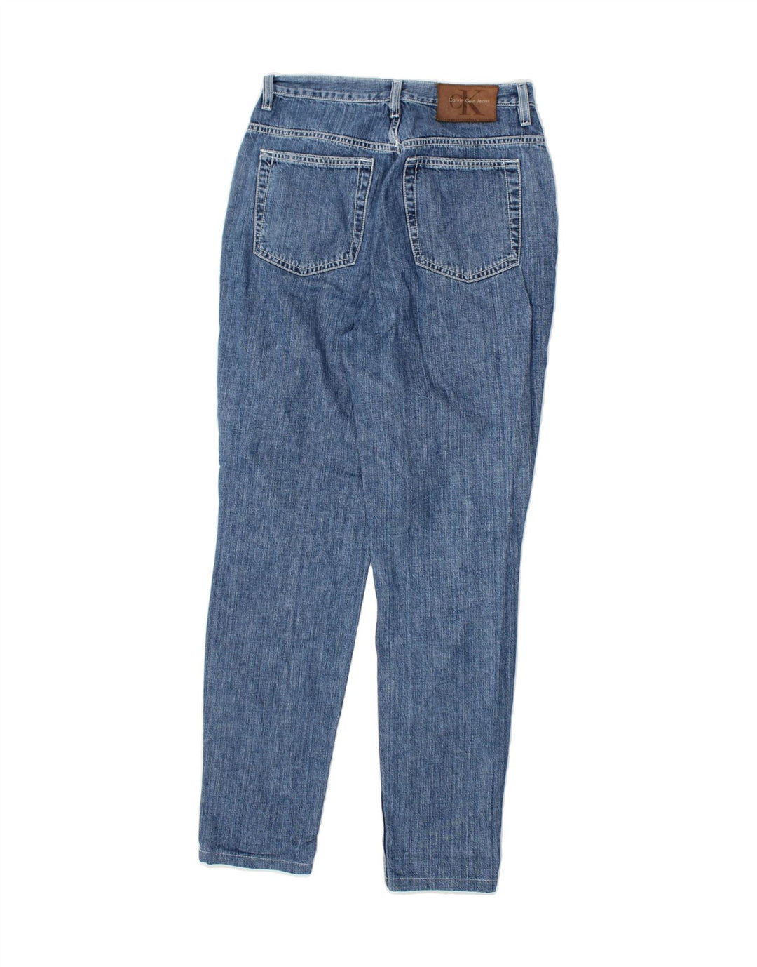 CALVIN KLEIN Womens Slim Jeans W28 L29 Blue Cotton Vintage Calvin Klein and Second-Hand Calvin Klein from Messina Hembry 