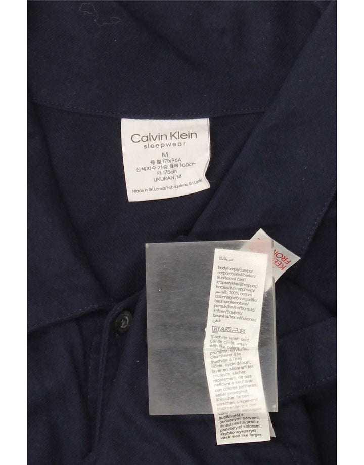 Calvin Klein Herreskjorte Medium Navyblå Bomuld