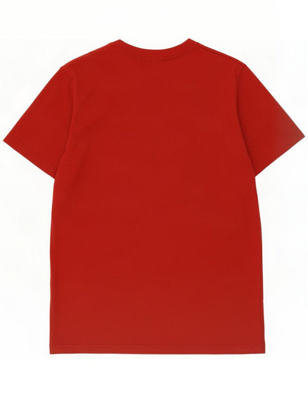 Kangaroo Poo Herre grafisk T-shirt Top Medium Rød Bomuld