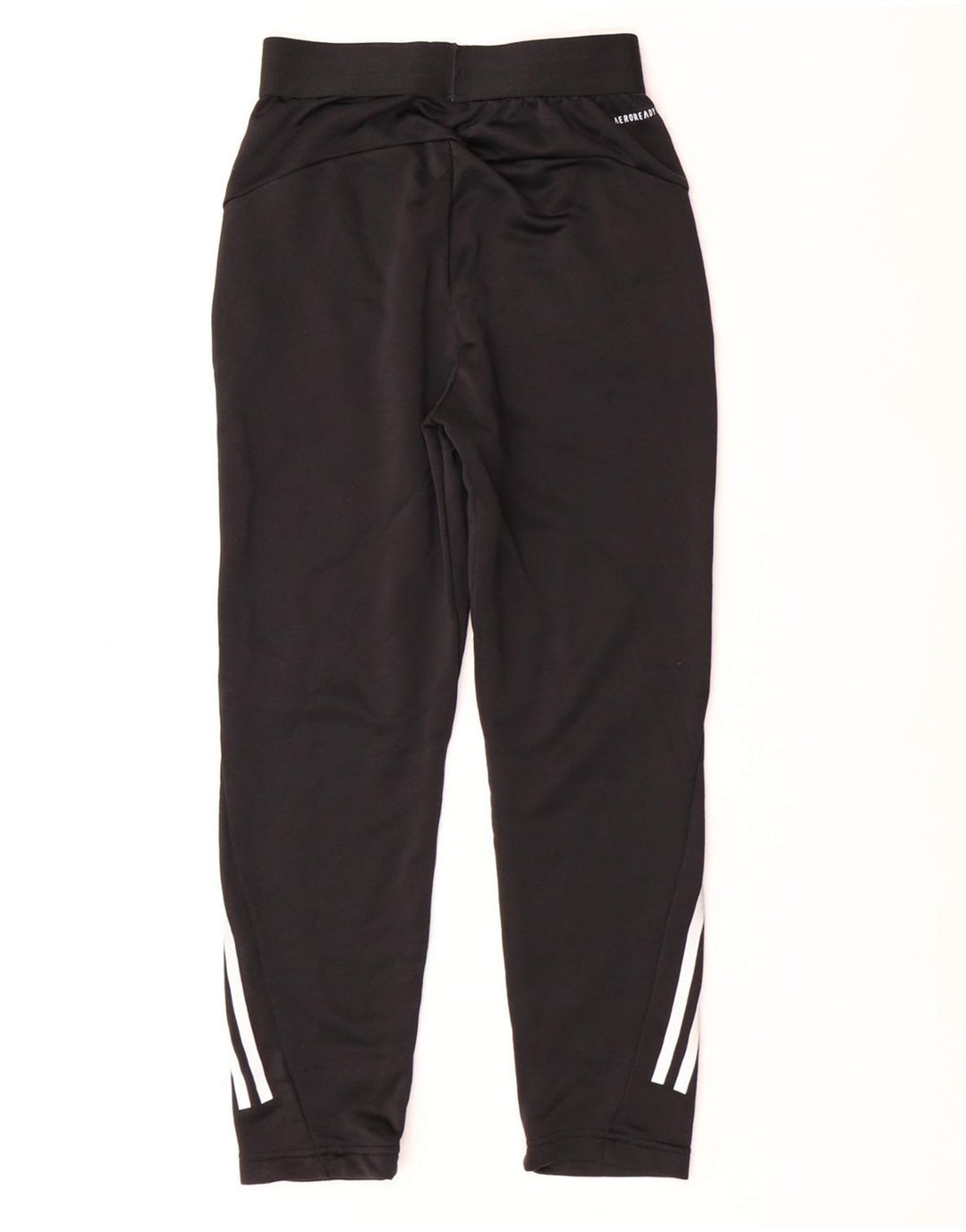 ADIDAS Boys Aeroready Tracksuit Trousers 11-12 Years  Black Polyester