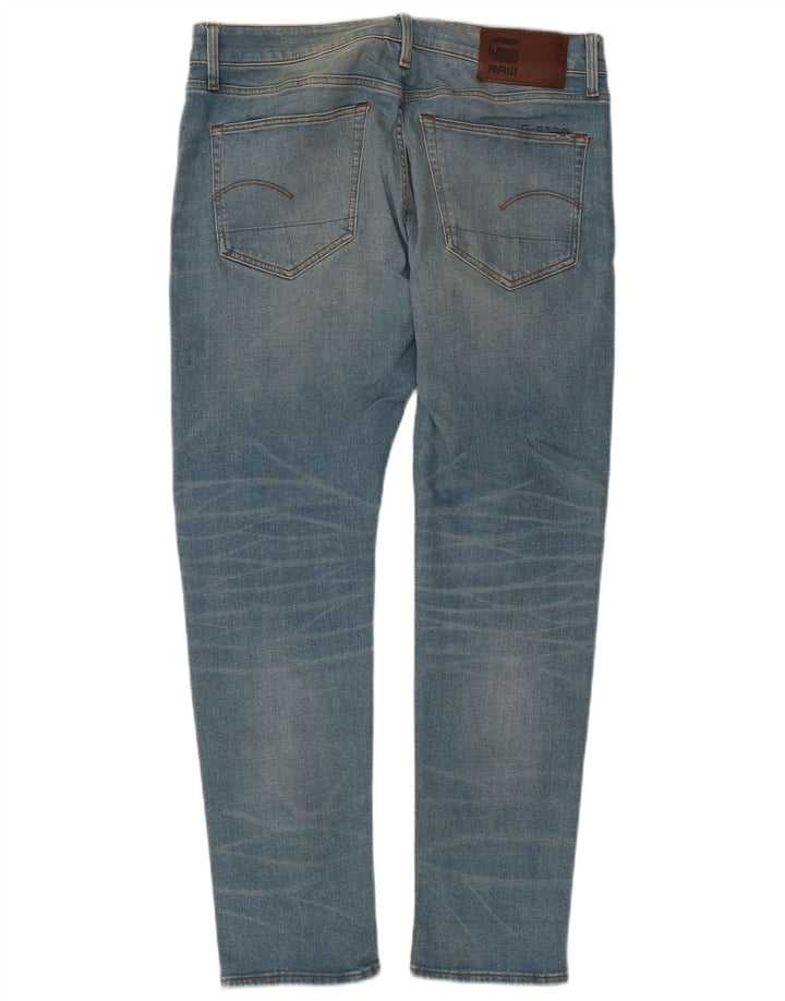 G-Star Herre Slim Jeans W33 L32 Blå Bomuld