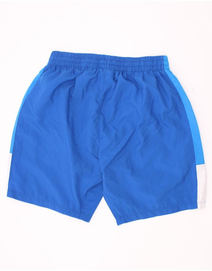 Umbro Boys Sports Shorts 11-12 år Large Blue Colourblock Polyester