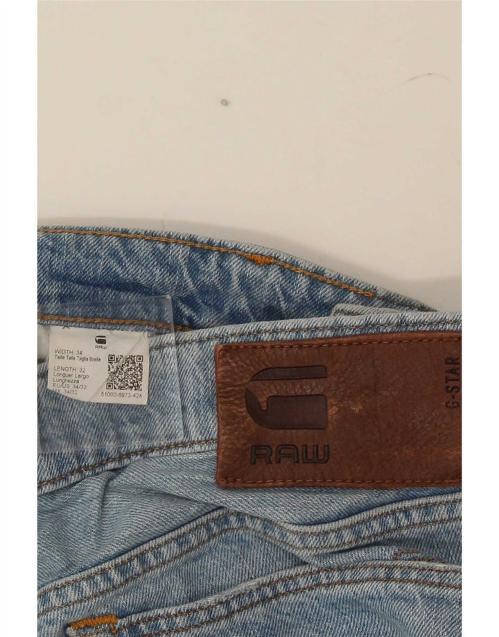 G-Star Herre 3301 Slim Jeans W34 L32 Blå