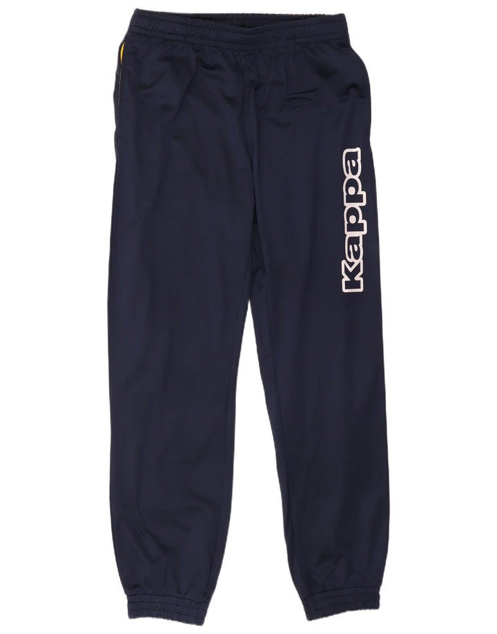 Kappa Herre grafisk træningsdragt Bukser Joggers Medium Navy Blue Polyester