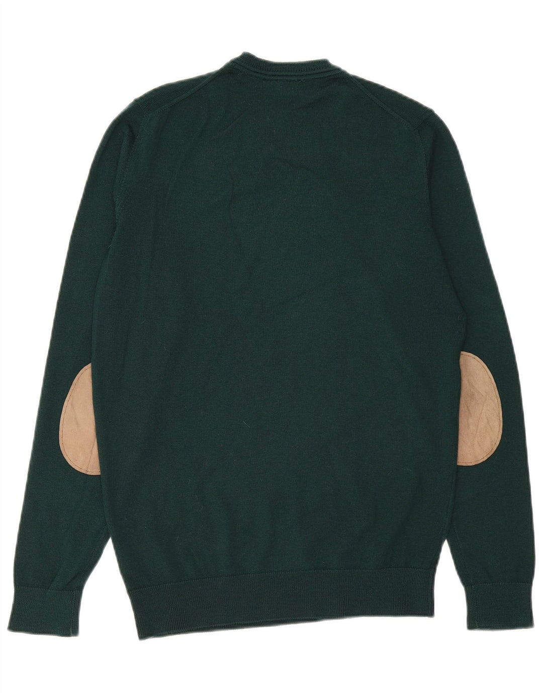 Lacoste Herre trøjetrøje med rund hals str. 4 Medium grøn uld