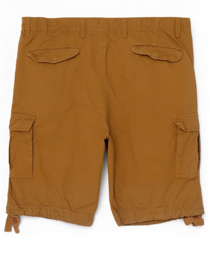 Airwalk Herre Cargo Shorts Små W34 Beige Bomuld