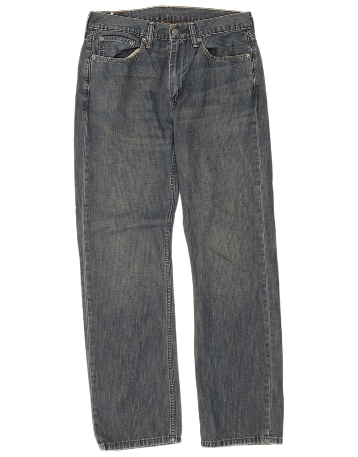 Levi's Herre 514 Straight Jeans W32 L32 Blå Bomuld